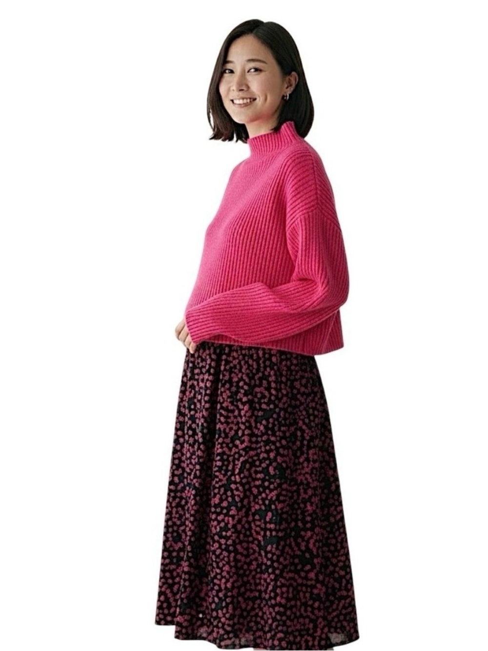 NWT Seraphine Lucie size 6 pink sweater nursing maternity dress fall spring baby